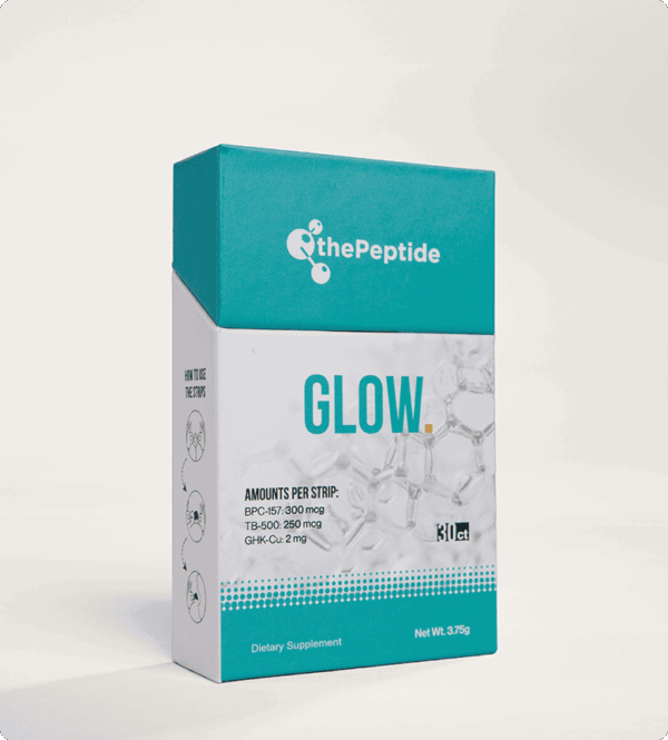 Glow sublingual strip